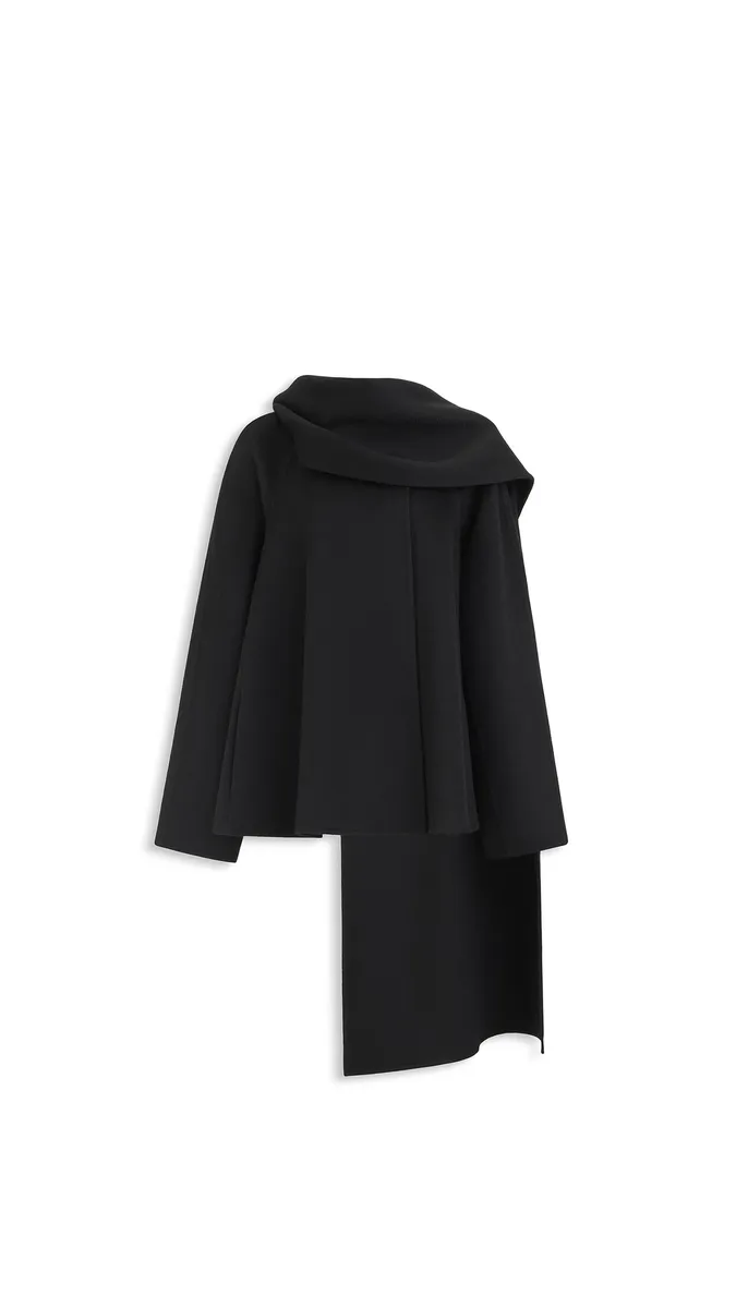Alaïa Double Face Cashmere Scarf Coat | Thumbnail 5 Alaïa Double Face Cashmere Scarf Coat | Thumbnail 5