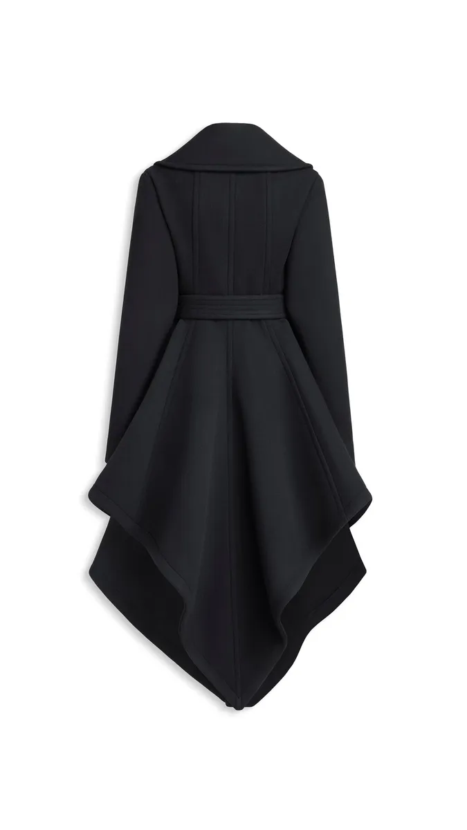 Alaïa Double Face Wool Wrap Coat | Thumbnail 2 Alaïa Double Face Wool Wrap Coat | Thumbnail 2