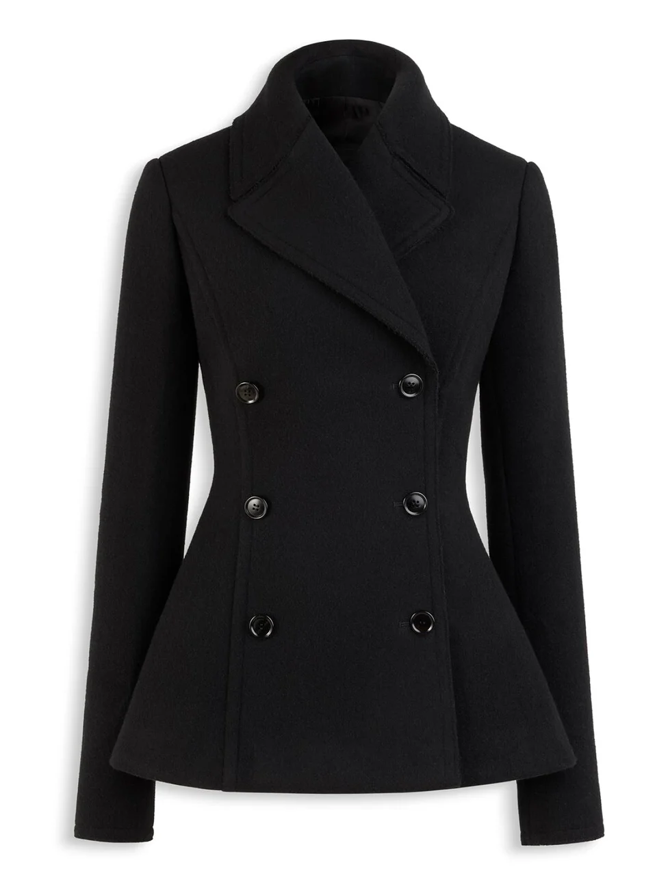 Alaïa Fitted Wool Caban