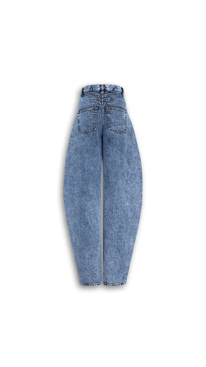 Alaïa Round Denim Jeans | Thumbnail 2 Alaïa Round Denim Jeans | Thumbnail 2