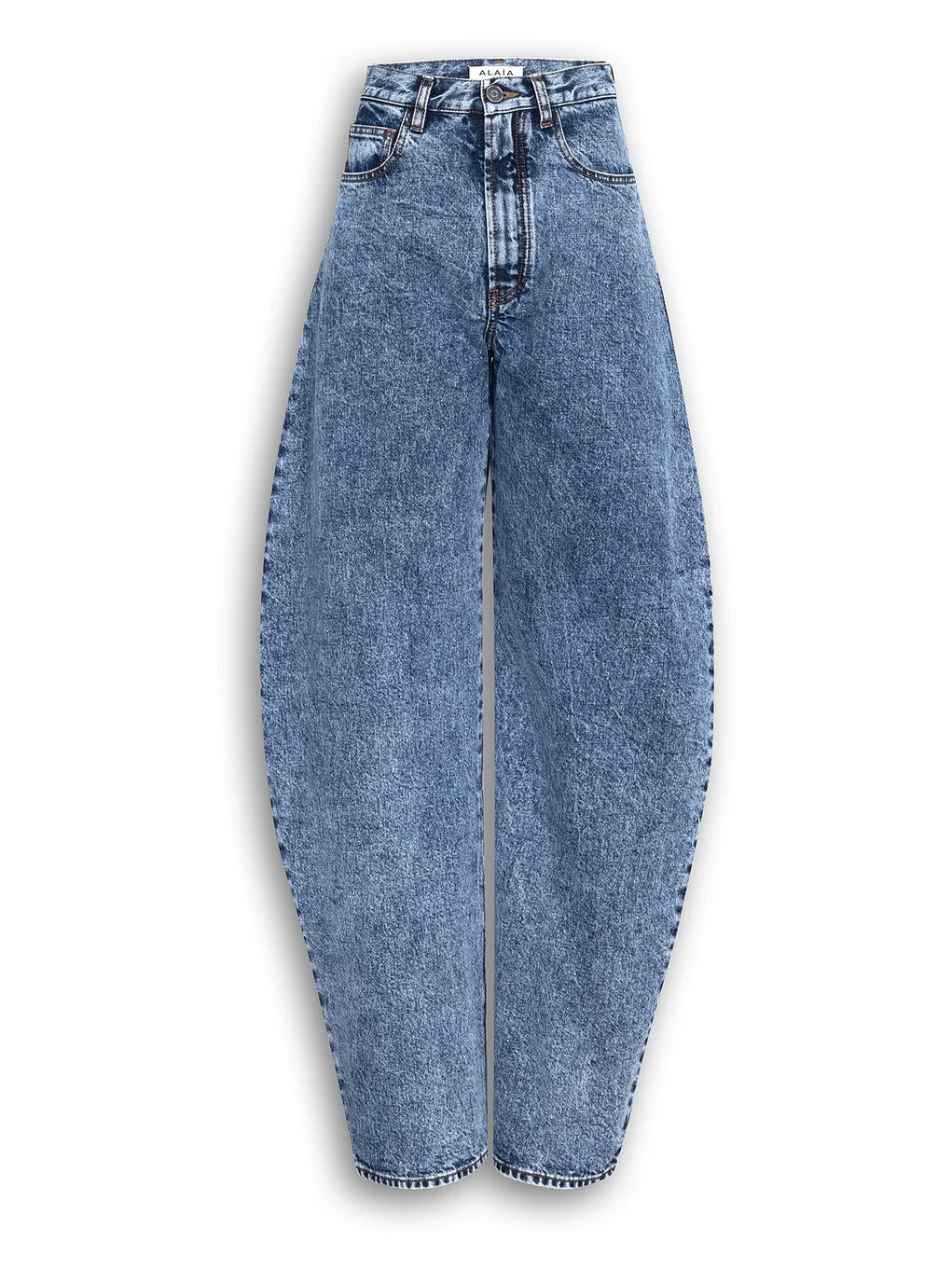 Alaïa Round Denim Jeans