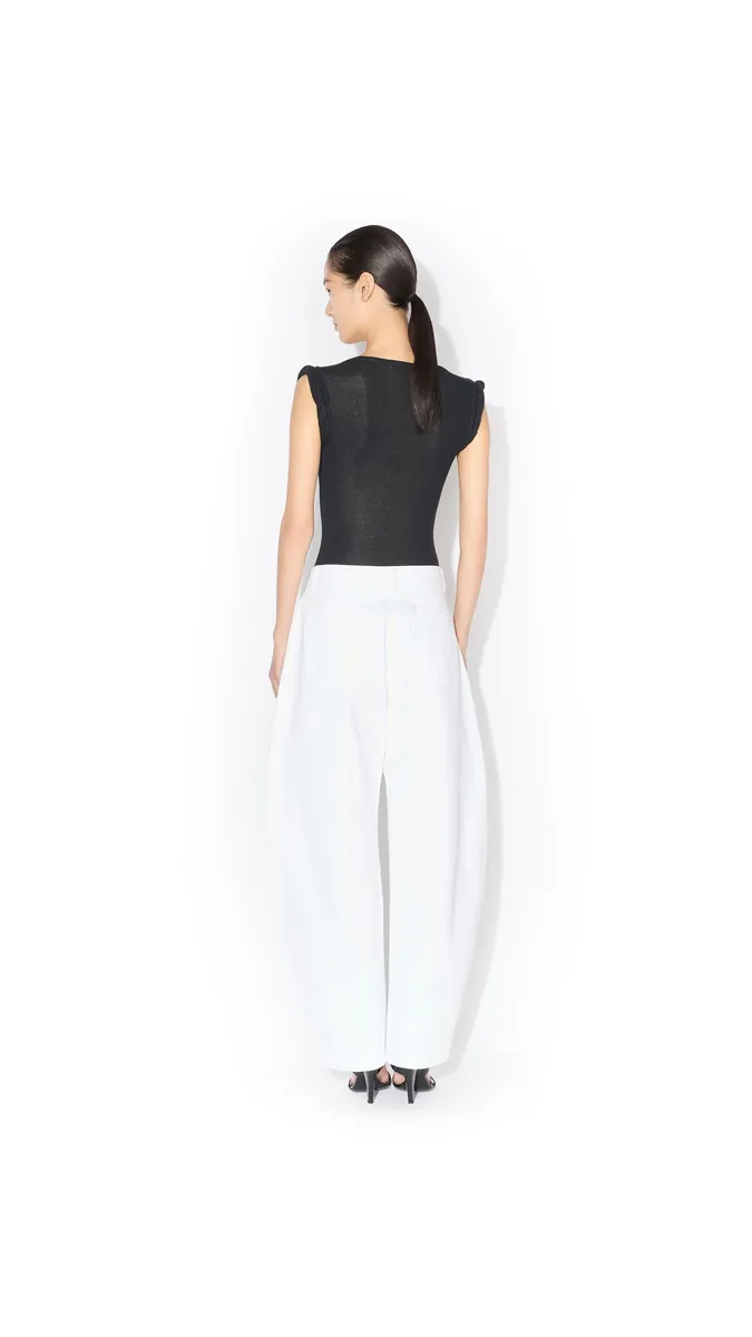 Alaïa Low-waist Round Denim Jeans | Thumbnail 3 Alaïa Low-waist Round Denim Jeans | Thumbnail 3