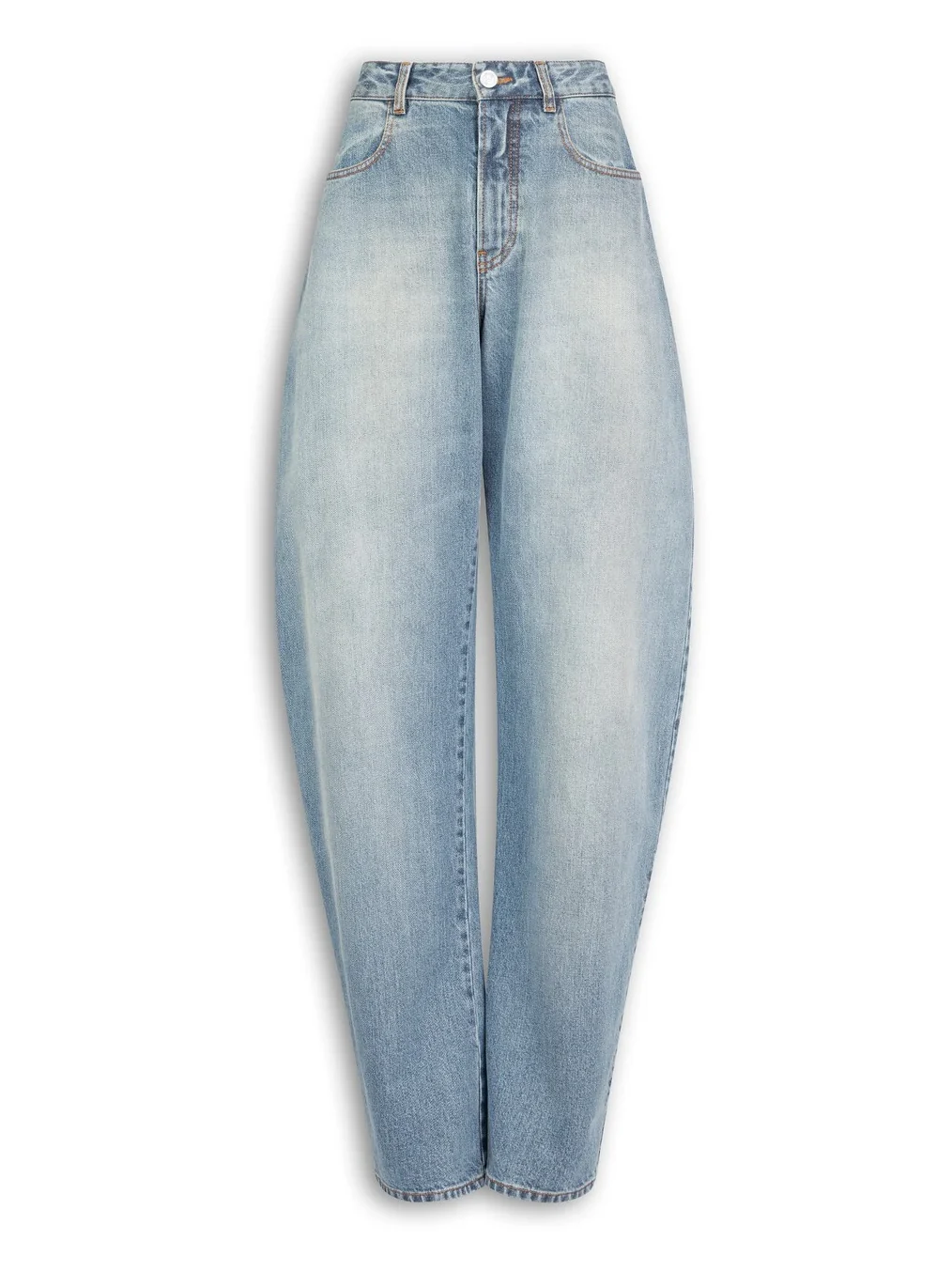 Alaïa Low-waist Round Denim Jeans