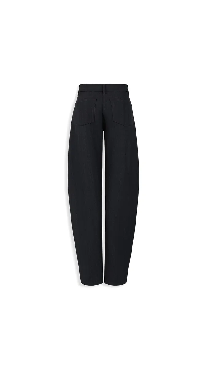 Alaïa Round Wool Denim Pants | Thumbnail 5 Alaïa Round Wool Denim Pants | Thumbnail 5