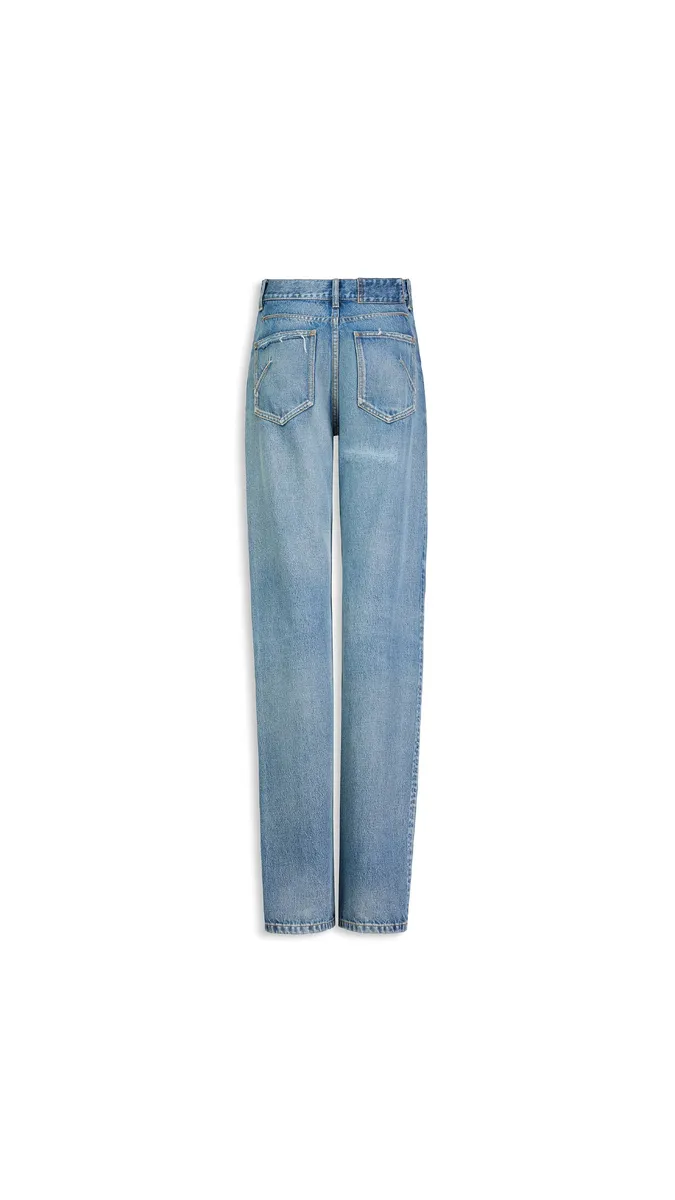 Alaïa Straight Denim Jeans | Thumbnail 5 Alaïa Straight Denim Jeans | Thumbnail 5