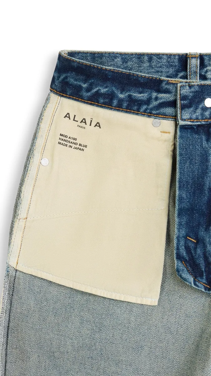Alaïa Straight Denim Jeans | Thumbnail 6 Alaïa Straight Denim Jeans | Thumbnail 6