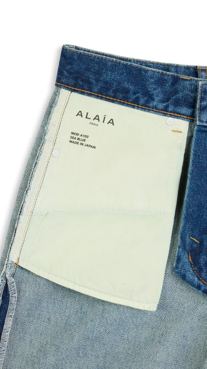Alaïa Bootcut Denim Jeans | Thumbnail 6