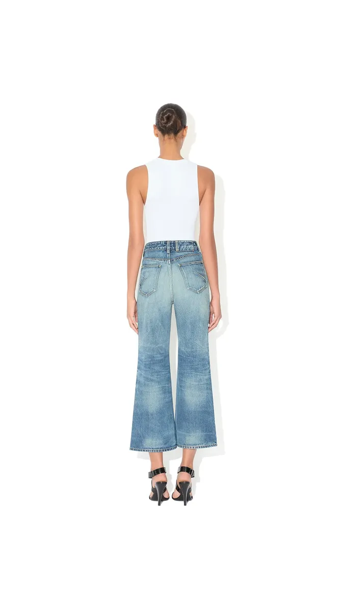 Alaïa Flare Denim Jeans | Thumbnail 3 Alaïa Flare Denim Jeans | Thumbnail 3