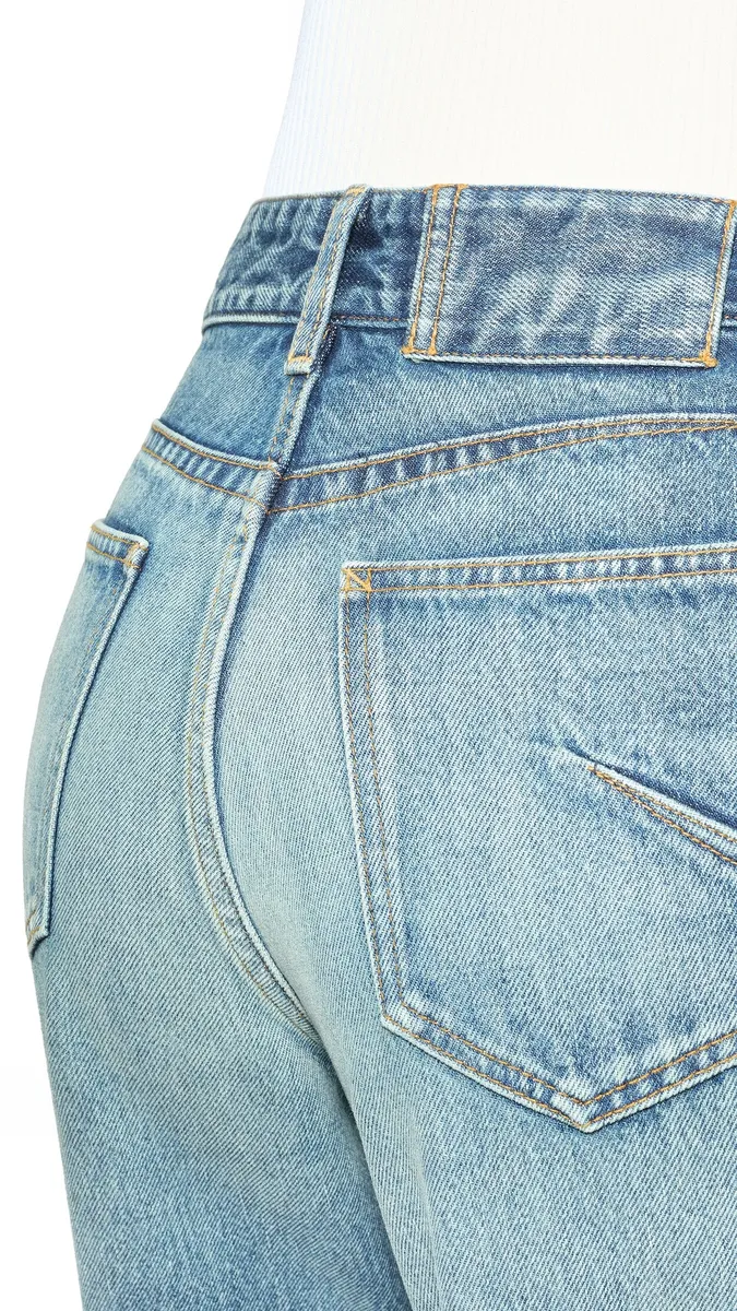 Alaïa Flare Denim Jeans | Thumbnail 4 Alaïa Flare Denim Jeans | Thumbnail 4