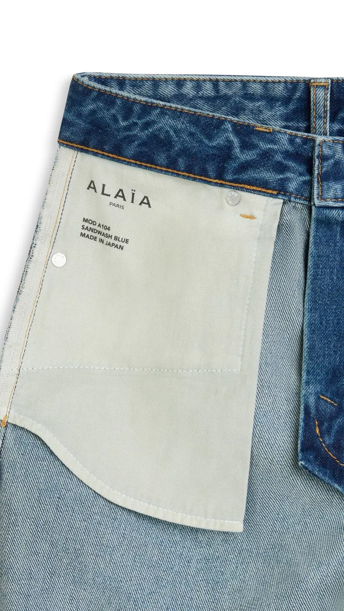 Alaïa Flare Denim Jeans | Thumbnail 6 Alaïa Flare Denim Jeans | Thumbnail 6