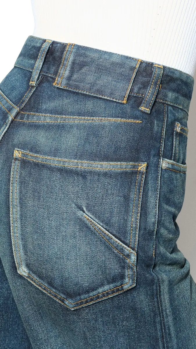 Alaïa Palazzo Denim Jeans | Thumbnail 4
