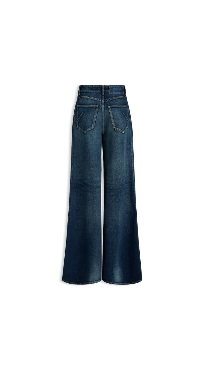 Alaïa Palazzo Denim Jeans | Thumbnail 5