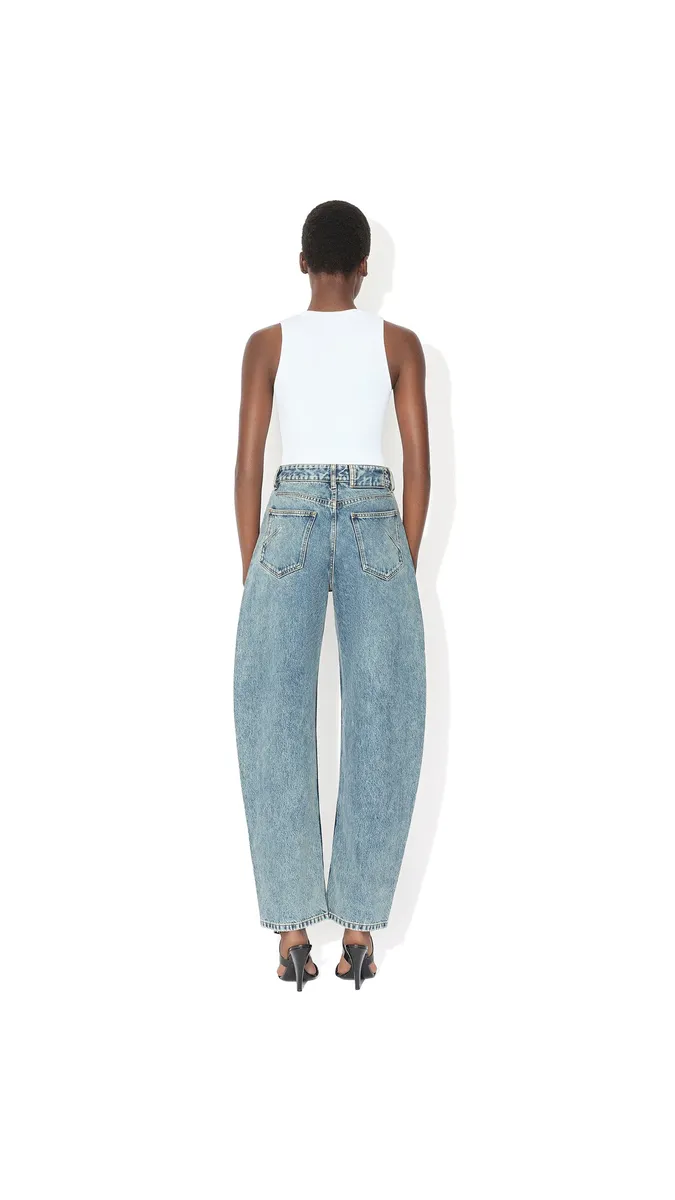 Alaïa Round Denim Jeans | Thumbnail 3 Alaïa Round Denim Jeans | Thumbnail 3
