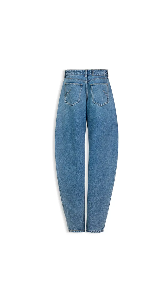 Alaïa Round Denim Jeans | Thumbnail 5 Alaïa Round Denim Jeans | Thumbnail 5