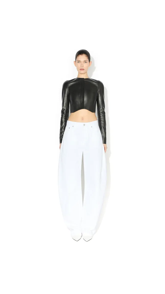 Alaïa Round Denim Jeans | Thumbnail 3 Alaïa Round Denim Jeans | Thumbnail 3