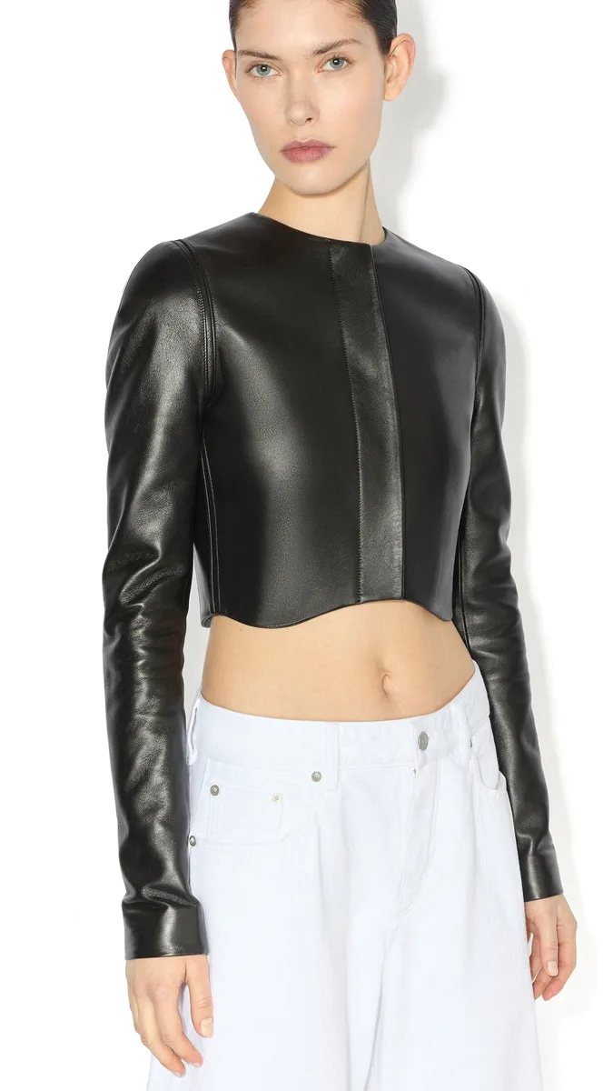 Alaïa Round Denim Jeans | Thumbnail 7 Alaïa Round Denim Jeans | Thumbnail 7