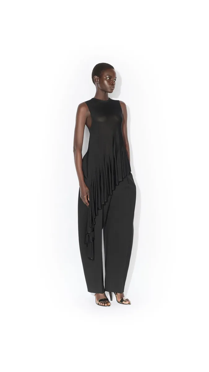 Alaïa Wool Gabardine Round Pants | Thumbnail 2 Alaïa Wool Gabardine Round Pants | Thumbnail 2