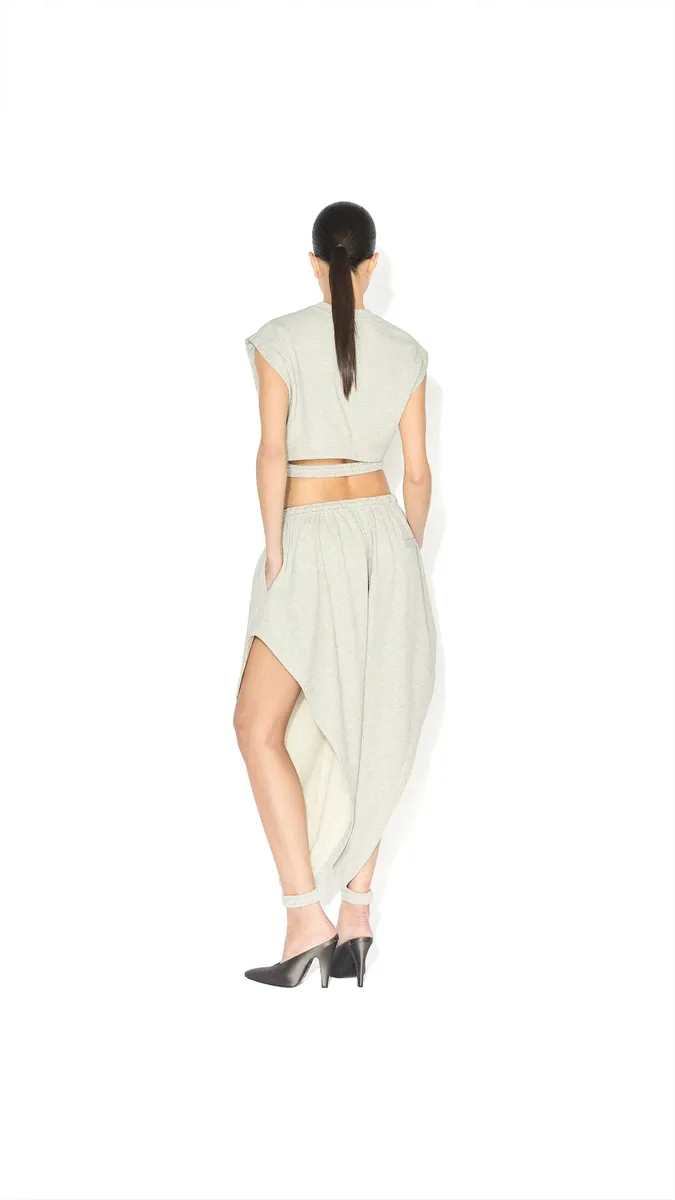 Alaïa Fleece Jersey Triangle Pants | Thumbnail 3