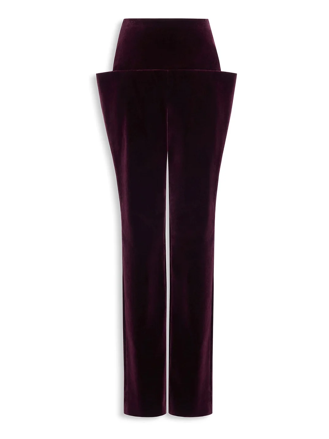 Alaïa Tailored Cotton Velvet Pants