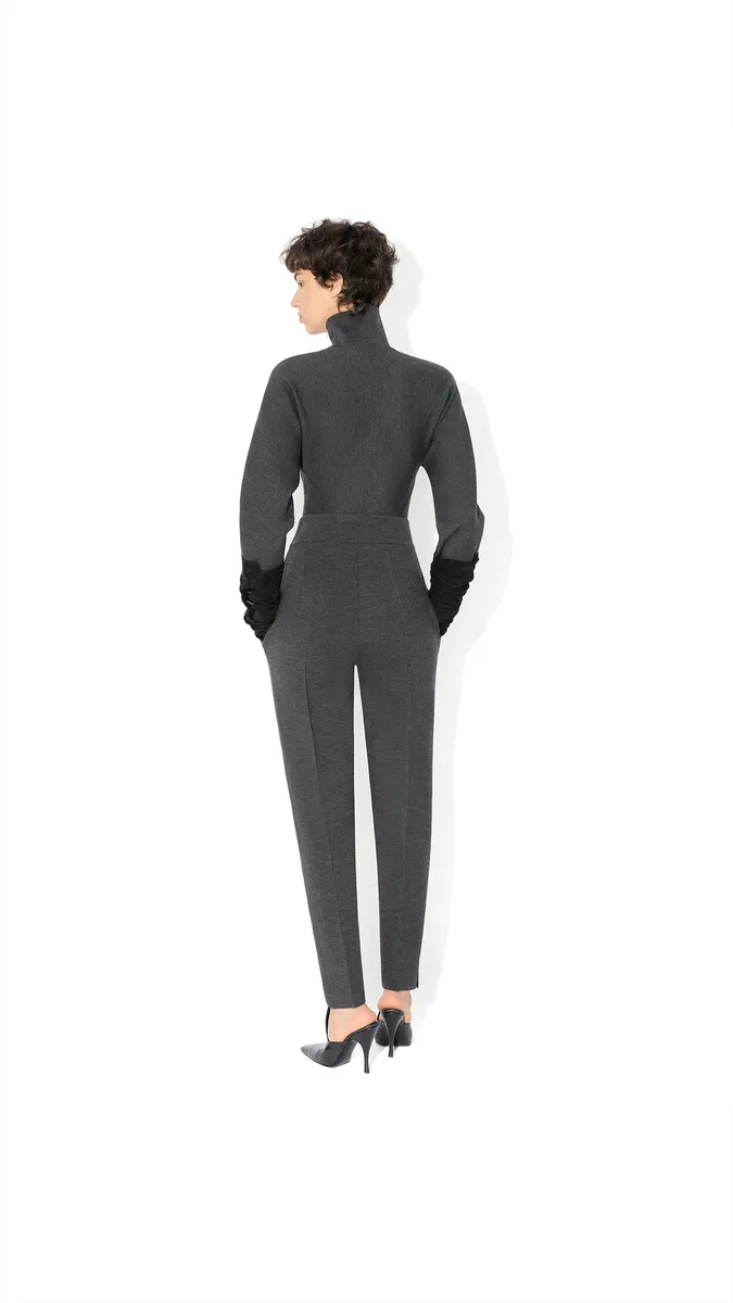 Alaïa Tapered Wool Pants | Thumbnail 3 Alaïa Tapered Wool Pants | Thumbnail 3