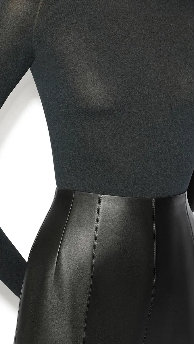 Alaïa Tapered Lambskin Pants | Thumbnail 4 Alaïa Tapered Lambskin Pants | Thumbnail 4