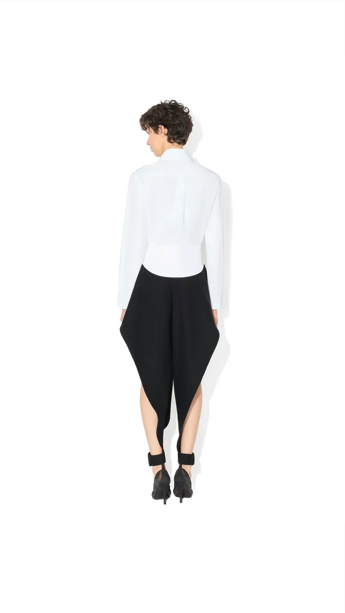 Alaïa Felted Wool Triangle Pants | Thumbnail 3 Alaïa Felted Wool Triangle Pants | Thumbnail 3