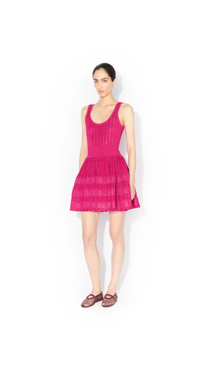 Alaïa Crinoline Knit Dress | Thumbnail 2