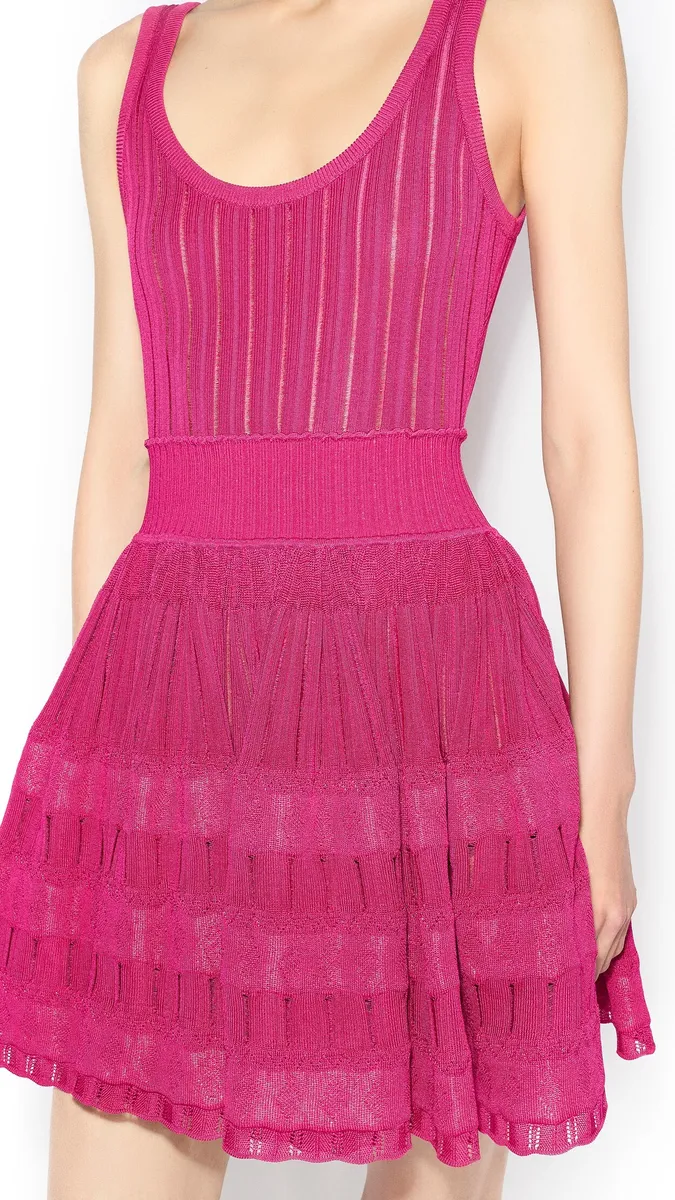 Alaïa Crinoline Knit Dress | Thumbnail 4