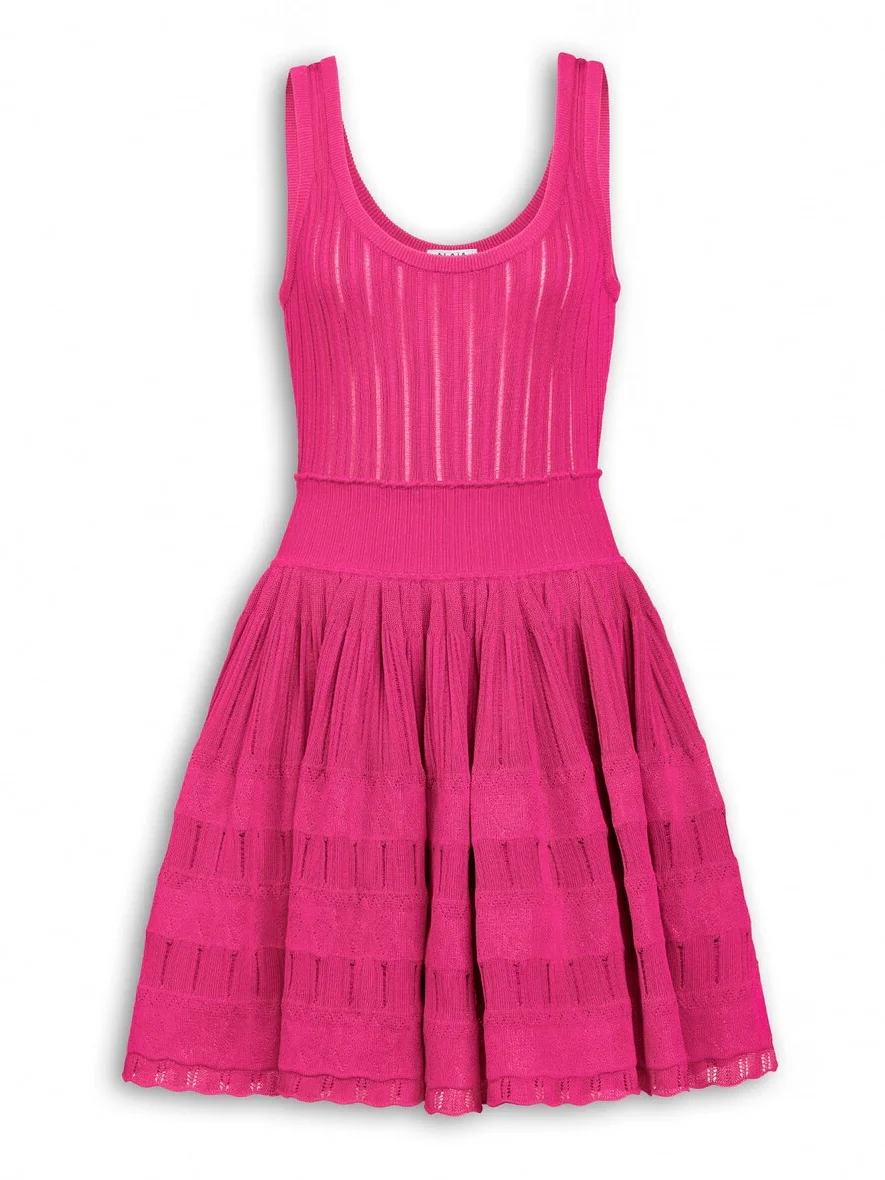 Alaïa Crinoline Knit Dress