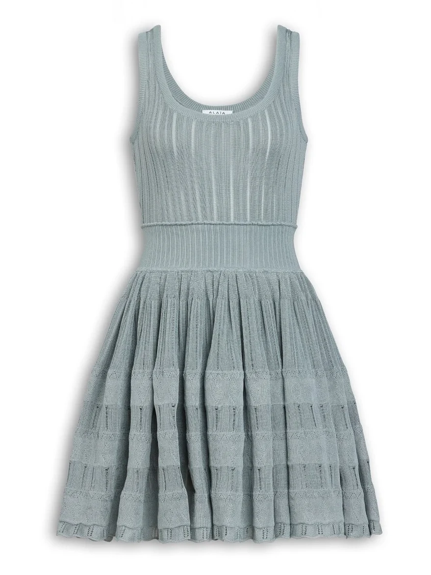 Alaïa Crinoline Knit Dress