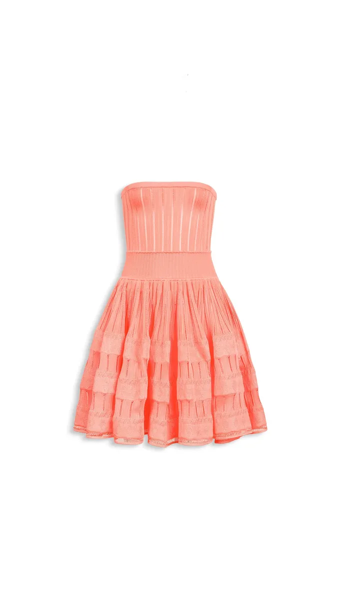 Alaïa Shiny Crinoline Dress | Thumbnail 5 Alaïa Shiny Crinoline Dress | Thumbnail 5
