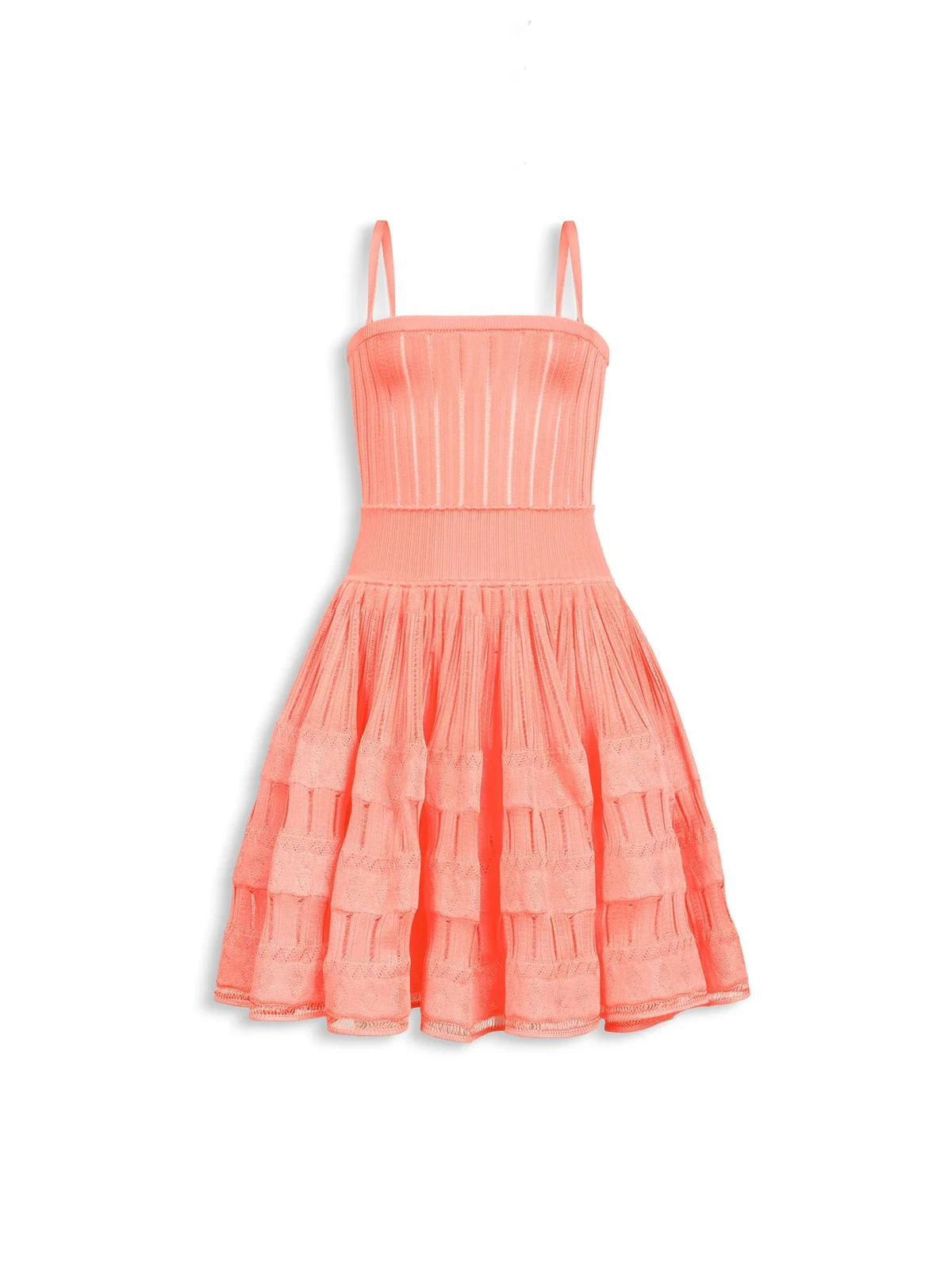 Alaïa Shiny Crinoline Dress