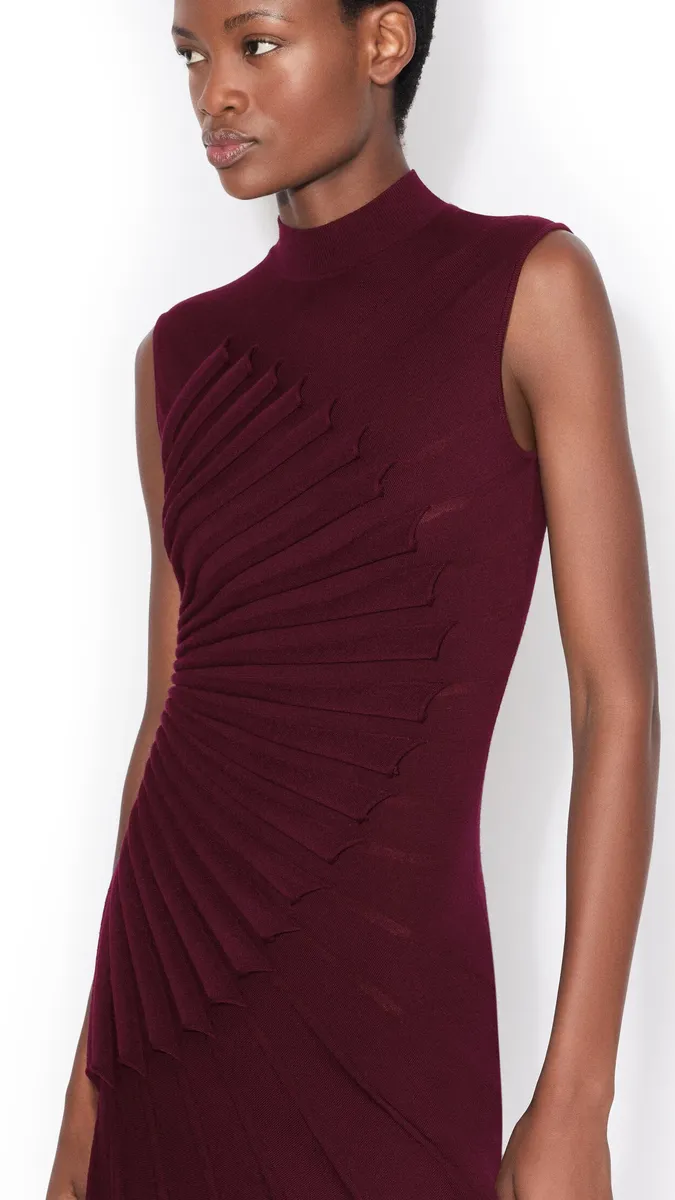 Alaïa Sculpting Wool Dress | Thumbnail 4 Alaïa Sculpting Wool Dress | Thumbnail 4