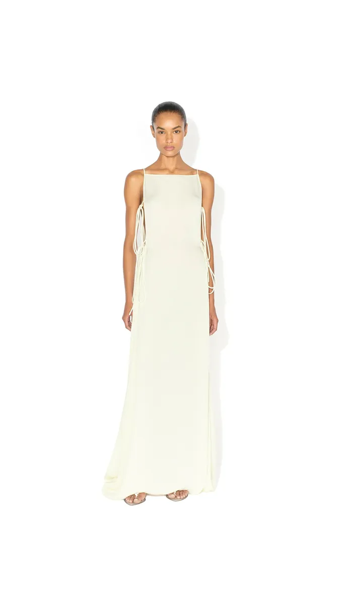 Alaïa Cady Tied Dress | Thumbnail 2 Alaïa Cady Tied Dress | Thumbnail 2