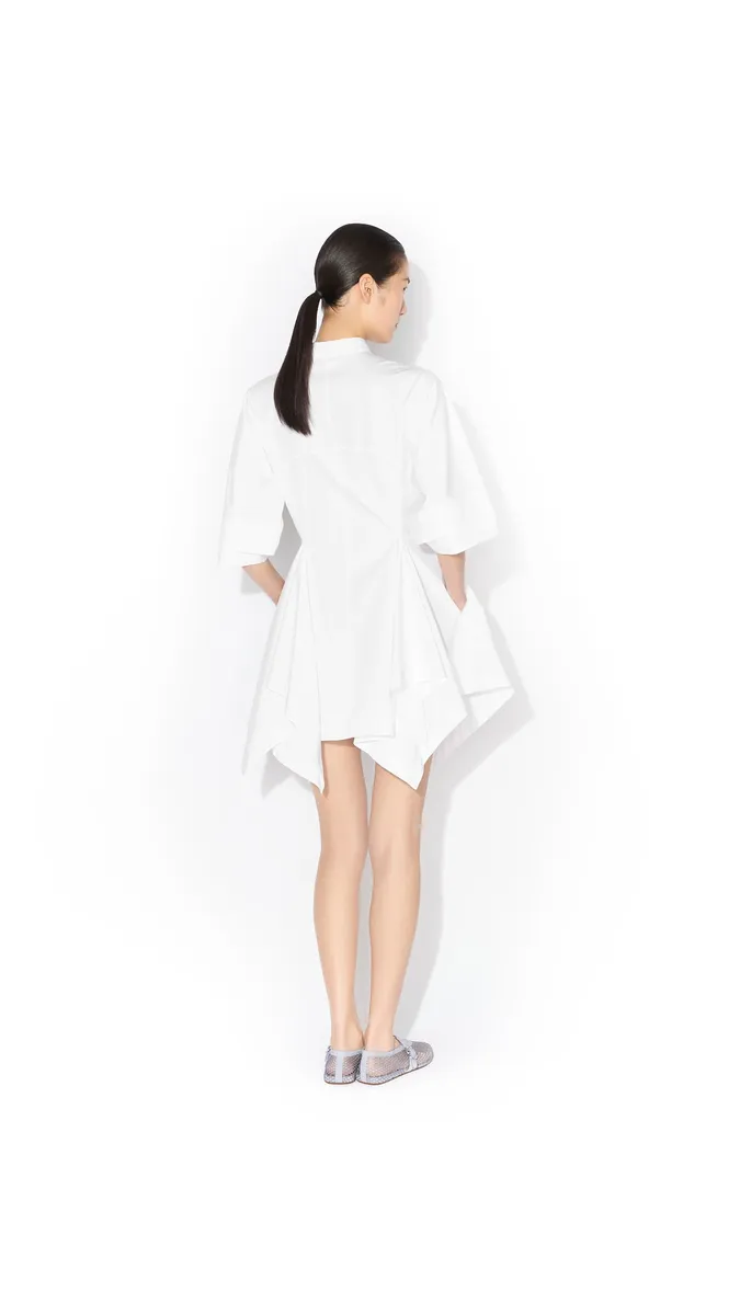 Alaïa Panelled Poplin Dress | Thumbnail 3
