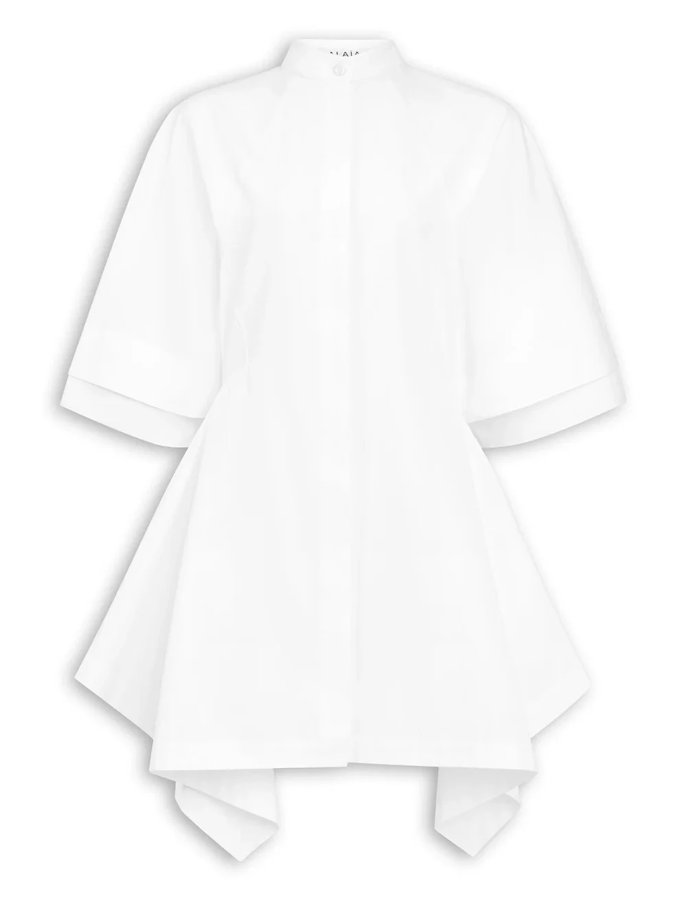 Alaïa Panelled Poplin Dress