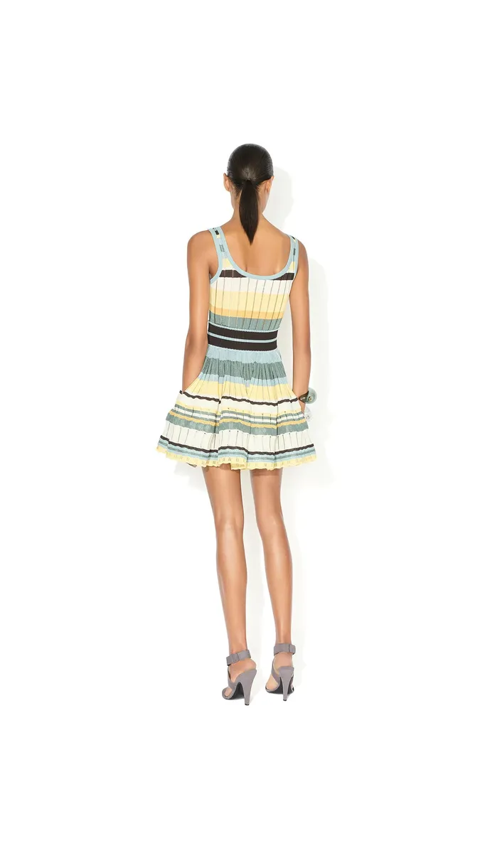 Alaïa Multicolor Crinoline Dress | Thumbnail 3 Alaïa Multicolor Crinoline Dress | Thumbnail 3