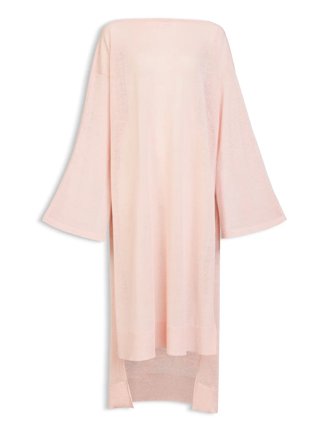 Alaïa Silk Linen Kaftan Dress
