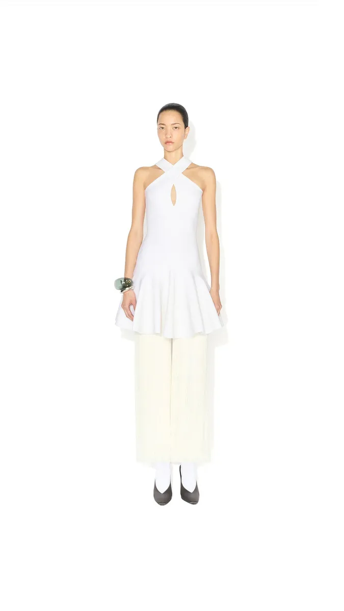 Alaïa Cross-front Knit Dress | Thumbnail 2
