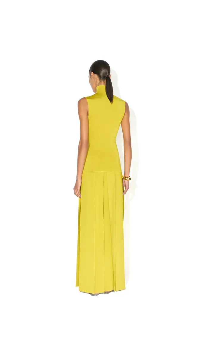 Alaïa Maxi Pleated Dress | Thumbnail 3 Alaïa Maxi Pleated Dress | Thumbnail 3