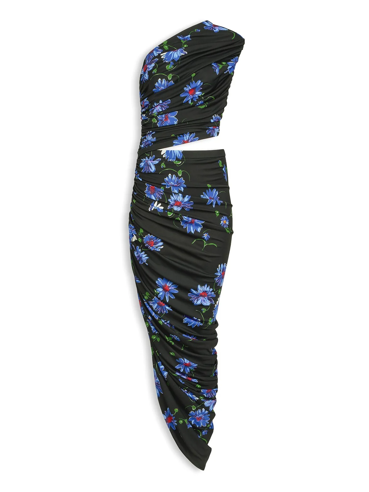 Printed Cutout Dress