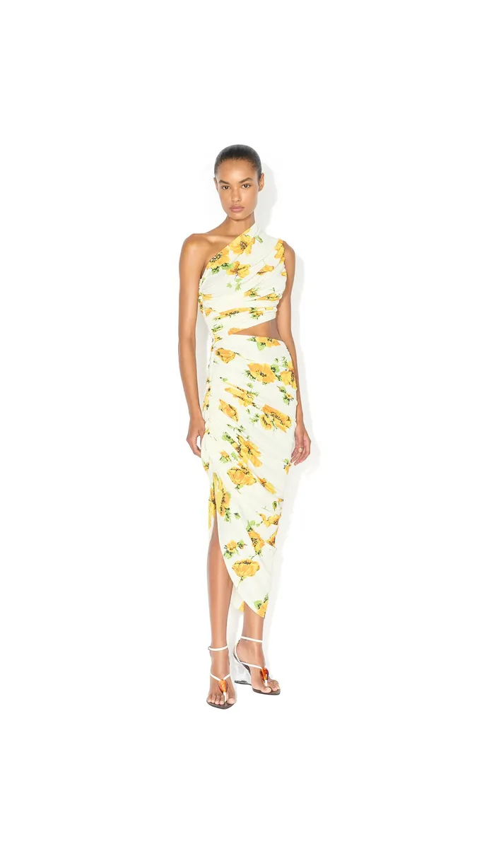 Alaïa Printed Cutout Dress | Thumbnail 2 Alaïa Printed Cutout Dress | Thumbnail 2