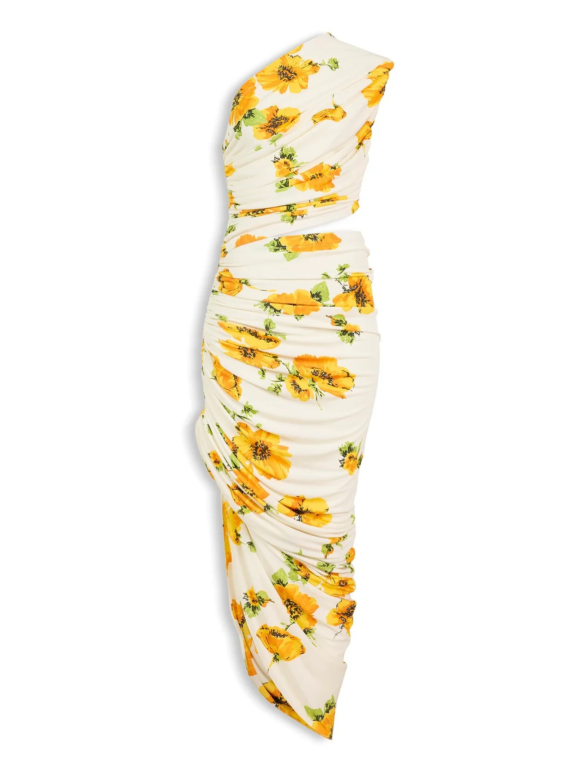 Printed Cutout Dress