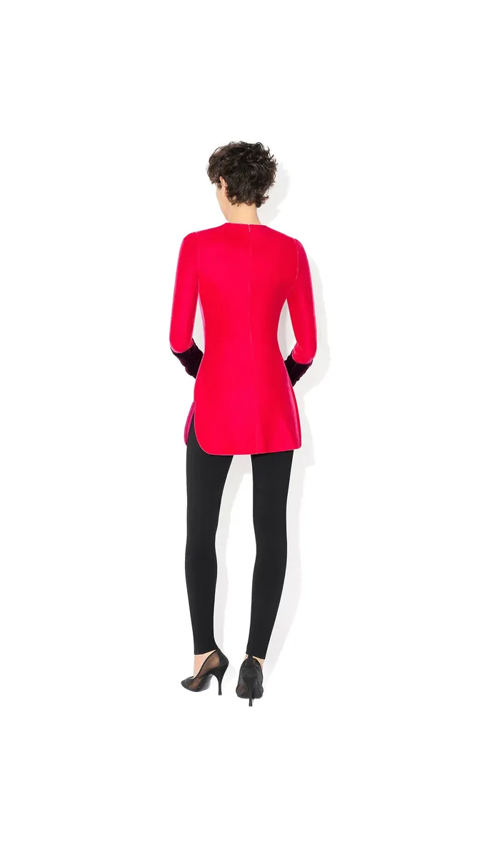 Alaïa Velvet Mini Dress | Thumbnail 3 Alaïa Velvet Mini Dress | Thumbnail 3