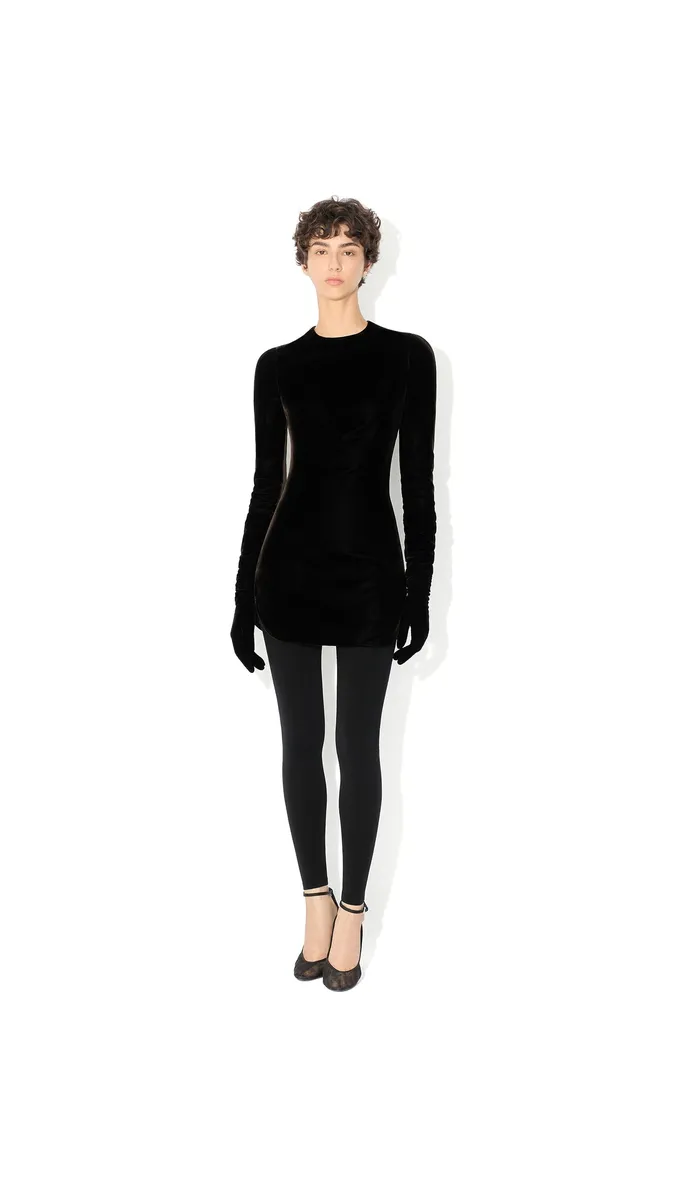 Alaïa Velvet Mini Dress | Thumbnail 2