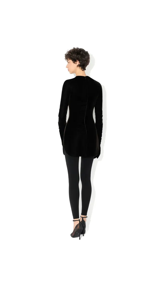 Alaïa Velvet Mini Dress | Thumbnail 3