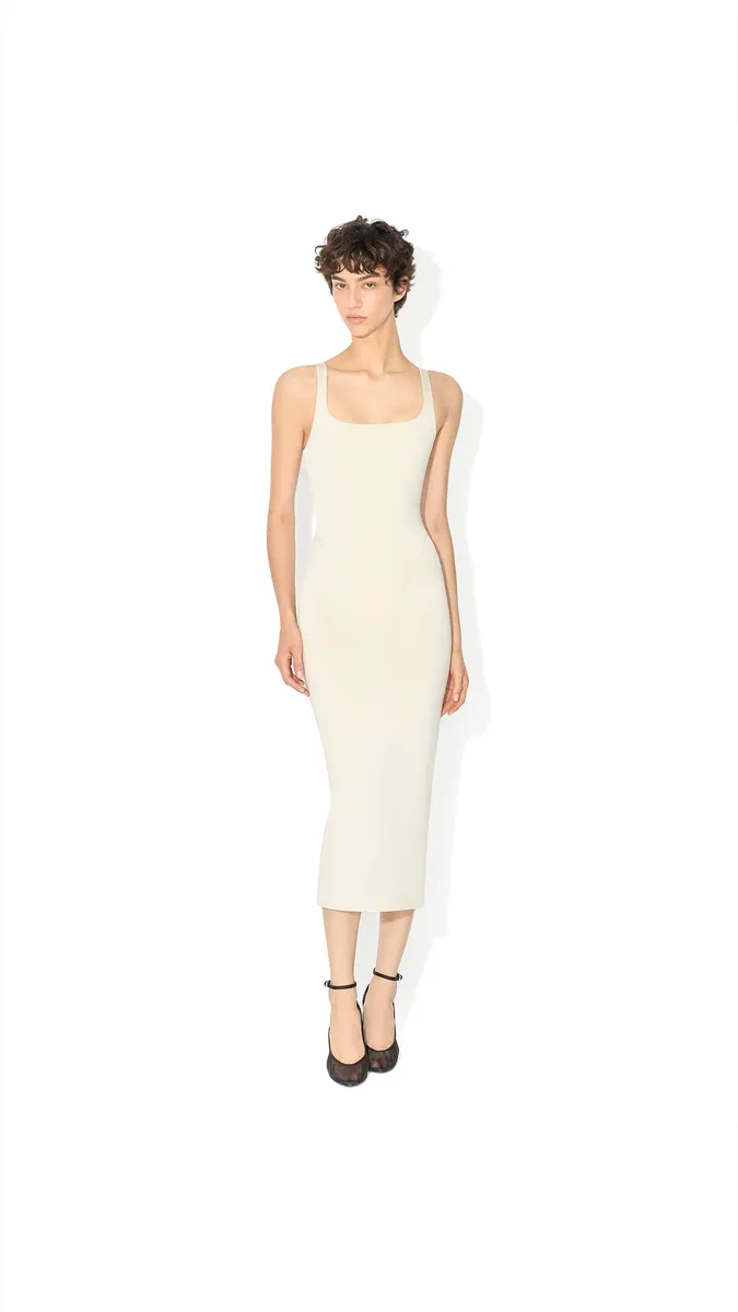Alaïa Silk Knit Bodycon Dress | Thumbnail 2 Alaïa Silk Knit Bodycon Dress | Thumbnail 2