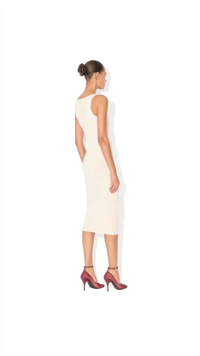 Alaïa Silk Knit Bodycon Dress | Thumbnail 3 Alaïa Silk Knit Bodycon Dress | Thumbnail 3