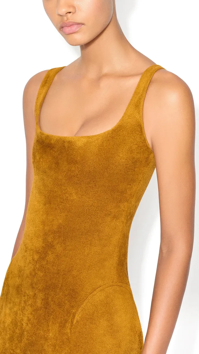 Alaïa Velvet Bodycon Dress | Thumbnail 4 Alaïa Velvet Bodycon Dress | Thumbnail 4
