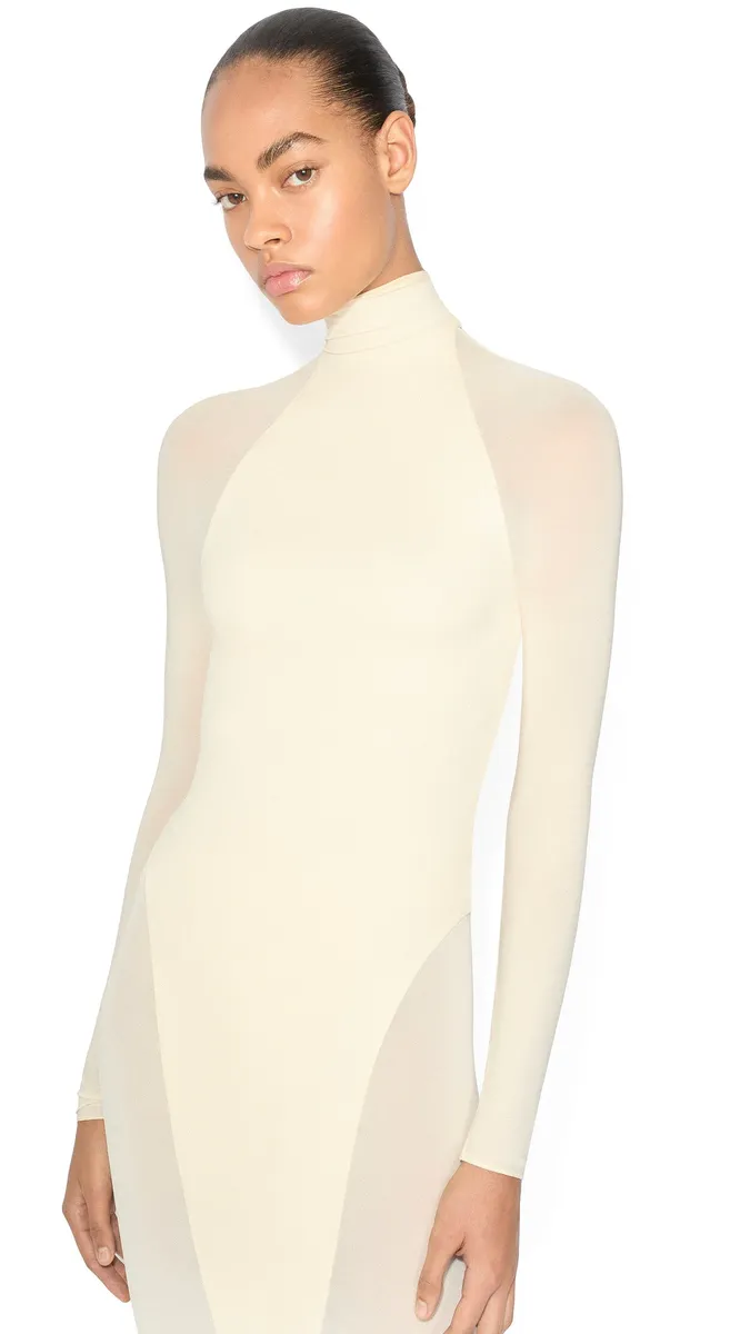 Alaïa Jersey Bodycon Dress | Thumbnail 4